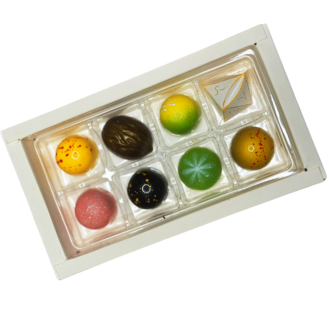 8 Pc Chocolate Box