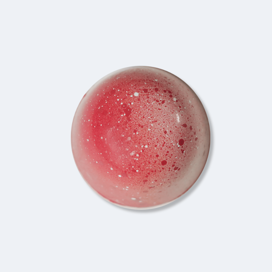 Vanilla Pate de fruit with lychee ganache