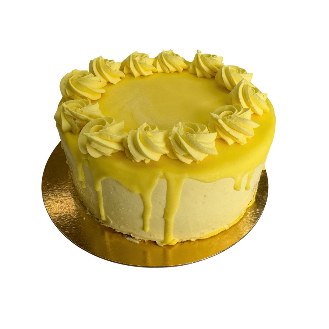 Lemon Chiffon Buttercream Cake