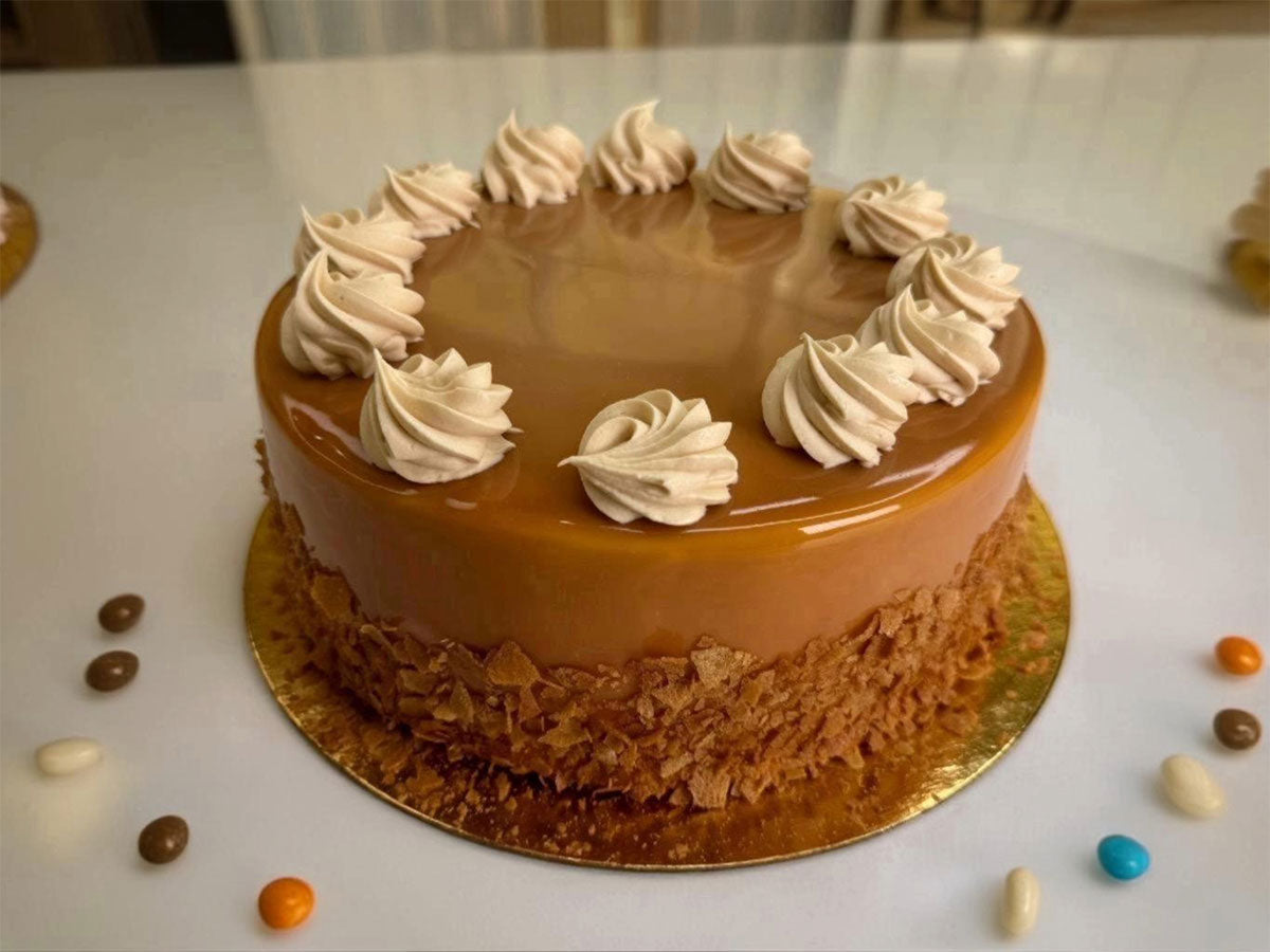 Salted Caramel Butter Cream Cake